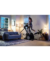 NordicTrack FreeStride Trainer iFIT-enabled Elliptical for Low-Impact Cardio Workouts with 14” Tilting Touchscreen