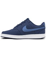 Nike Men's Court Vision Low Nubuck Casual Sneakers from Finish Line