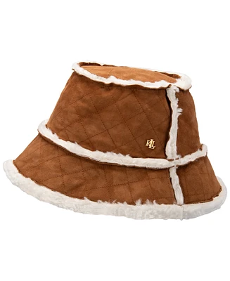 Lauren Ralph Lauren Suede Bucket Hat