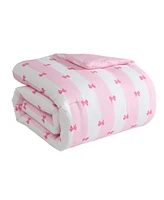 Betsey Johnson Bow Stripe Reversible 8-Pc. Comforter Set