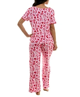 Roudelain Women's Valentine's Fairytale Pajama Set