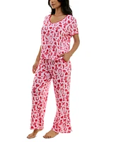 Roudelain Women's Valentine's Fairytale Pajama Set