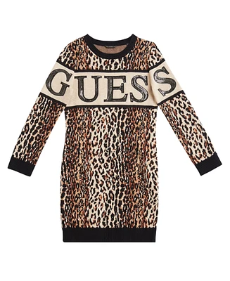 Guess Big Girls Long Sleeve Sweater Dress