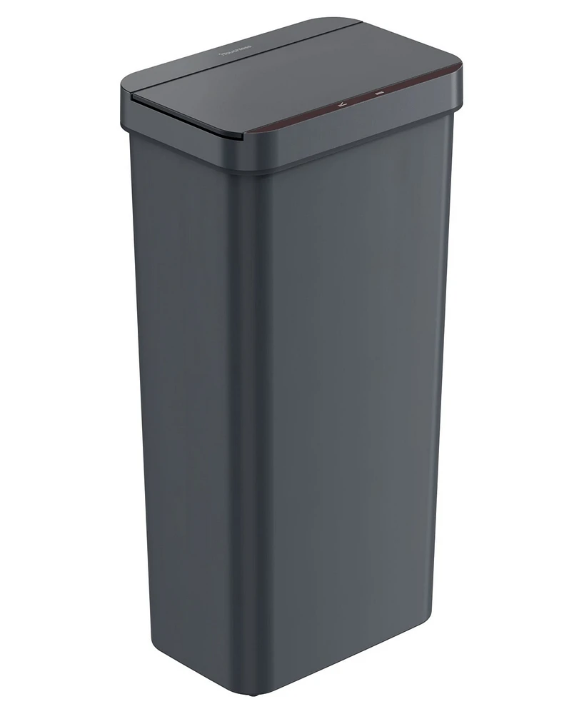 iTouchless Prime 13.2 Gallon Plastic Sensor Trash Can, Durable Dent-Proof Construction, Slim and Space-Saving Automatic Bin