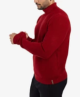 Spring + Mercer Men's Ribbed Turtle Neck Sweater