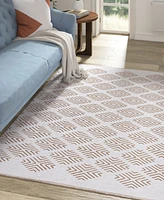 Lr Home Quincy Pom-600 7'9"x9'9" Area Rug