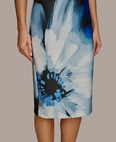 Donna Karan New York Women's Printed Sheath Dress