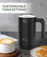 Willow Kitchen 4-in-1 Electric Milk Frother and Steamer -Barista Quality Froth Steam - Hot Cold Foam Options