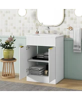 Slickblue Modern Bathroom Vanity for Small Spaces