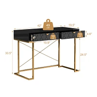 Boyel Living Functional Writing Desk with Ample Storage and Modern Design