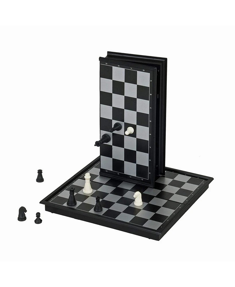 We Games Travel Magnetic Folding Chess Set - 8 in.