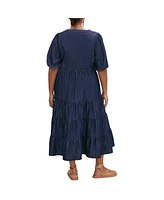 City Chic Plus August Dress