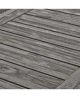 Outdoor 69" Acacia Wood Dining Table