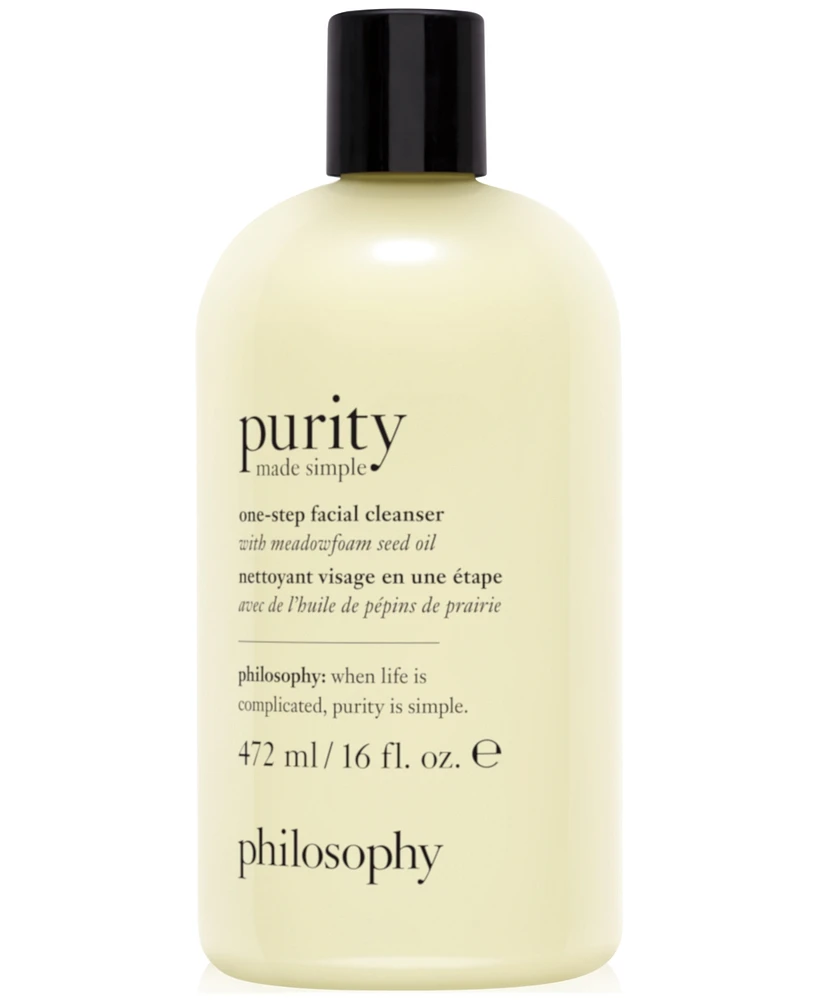 philosophy Purity Made Simple One-Step Facial Cleanser, 16 oz.