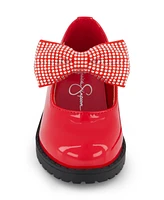 Jessica Simpson Toddler Girls Aubrey Bow Slip on Shoe