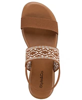 Style & Co Women's Andreahh Banded Slingback Sandals, Created for Macy's