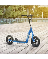 Streamdale Furniture Kick Scooter for Kids 5-12 Years Old, Big Wheel Kids Scooter with Adjustable Height Handlebar, Non