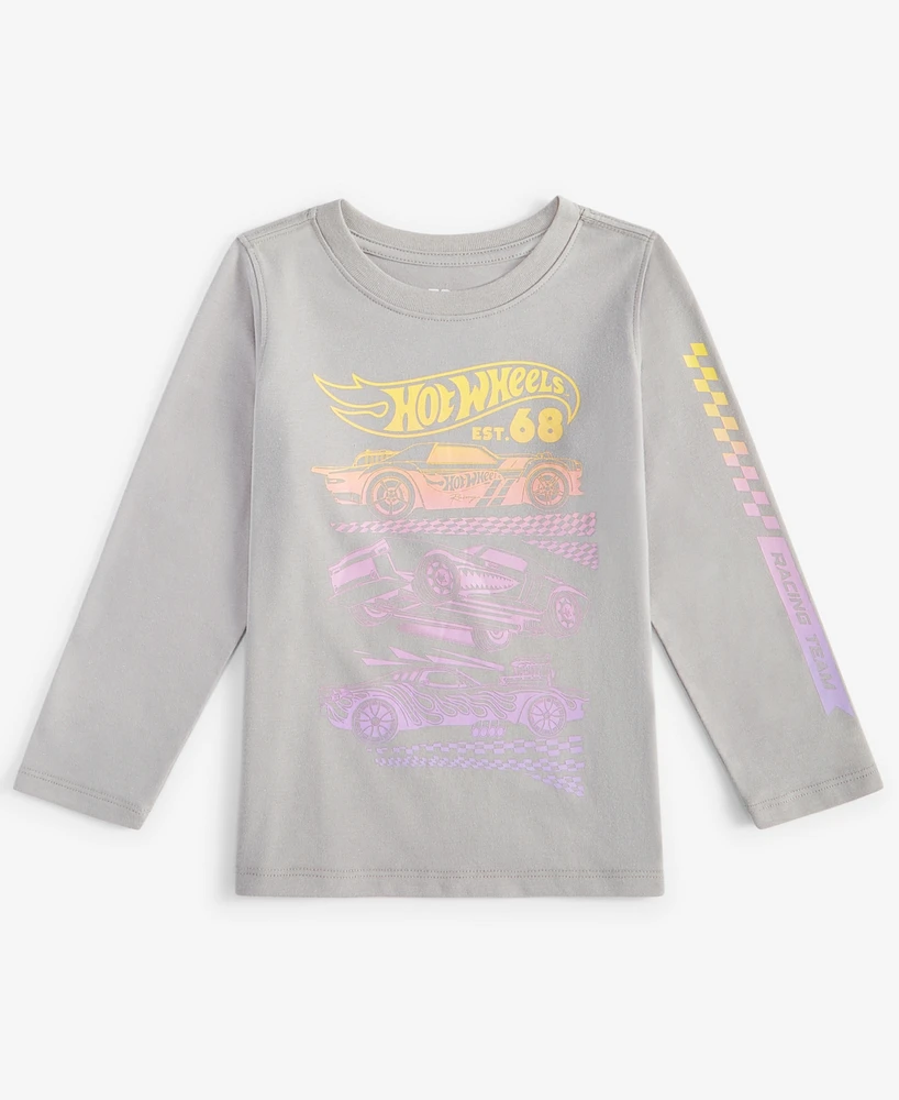 Epic Threads Toddler Boys Hot Wheels Graphic Long-Sleeve T-Shirt, Exclusively at Macy's