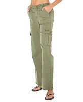 Roxy Juniors' Come And Chill Mid-Rise Cargo Pants