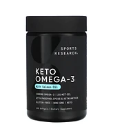 Sports Research Keto Omega-3 with Salmon Oil