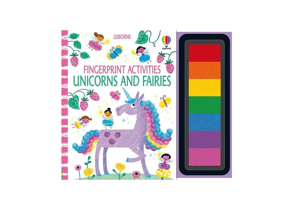 Barnes & Noble Fingerprint Activities Unicorns and Fairies by Fiona Watt