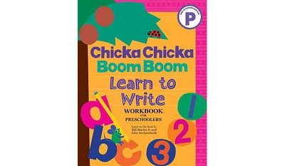 Barnes & Noble Chicka Chicka Boom Boom Learn to Write Workbook for Preschoolers by Bill Martin Jr