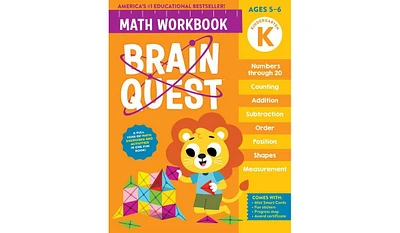 Barnes & Noble Brain Quest Math Workbook: Kindergarten by Workman Publishing