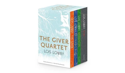 Barnes & Noble The Giver Quartet Box Set: The Giver, Gathering Blue, Messenger, Son by Lois Lowry