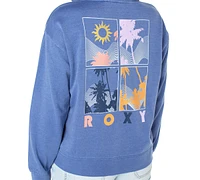 Roxy Juniors' Poloroid Sweet Rhythm Zip-Front Hoodie