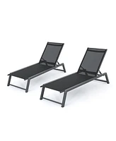 Classic Aluminum Chaise Lounges: Adjustable Comfort For Outdoor Relaxation