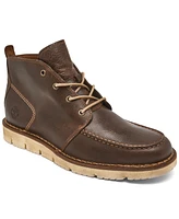 Timberland Men's Westmore Leather Lace-Up Casual Moc Toe Boots from Finish Line