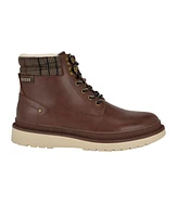 Guess Men's Caismar Lace Up Casual Hybrid Boots