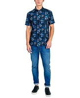 Society of Threads Men's Performance Stretch Floral Shirt