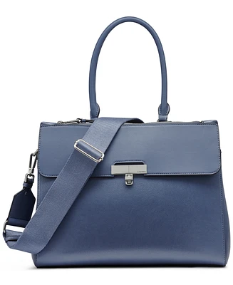 Calvin Klein Becky Convertible Turn Lock Tote Bag