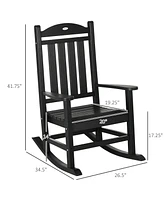 Streamdale Furniture Outdoor Rocking Chair, All Weather