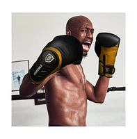 Amber Sports Invincible Fight Gear Professional Hook and Loop Leather Training Boxing Gloves v2.0