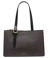 Calvin Klein Havana Signature Tote