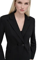 Dkny Jeans Women's Two-Button Fitted Blazer