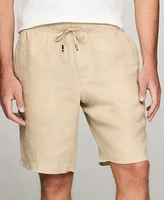 Tommy Hilfiger Men's Relaxed-Fit Linen Shorts