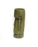 Streamdale Furniture Glacier Cast Stone Urns: Elevate Your Outdoor Oasis