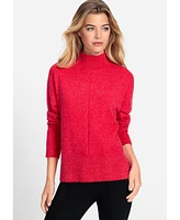 Olsen Women's Mock Neck Sweater