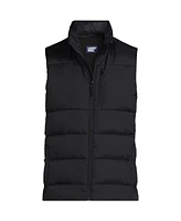 Lands' End Big & Tall Wide Channel 600 Down Puffer Vest