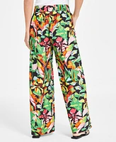 I.n.c. International Concepts Women's Floral-Print Wide-Leg Pants, Exclusively at Macy's