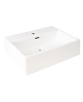 20-Inch bathroom vanity with ceramic sink and ample storage - ideal for small bathrooms