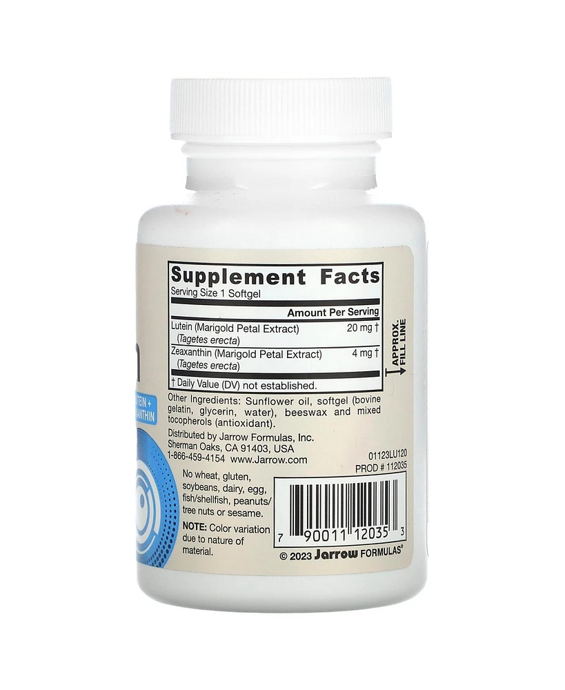 Jarrow Formulas Lutein 20 mg