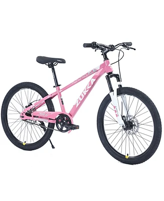 Streamdale Furniture Mountain Bike,24 Inch Mtb for Boys and Girls Age 9-12 Years, Multiple Colors