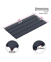 2FT Patio Deck Tiles, Diy Module Interlocking Decking Tiles Floor Tile, Easy and Quick Installation Court Tiles for Porch Poolside Balcony Backyard 24
