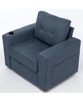 Slickblue Modern Swivel Accent Sofa Chair Stylish and Functional Seating for Any Room