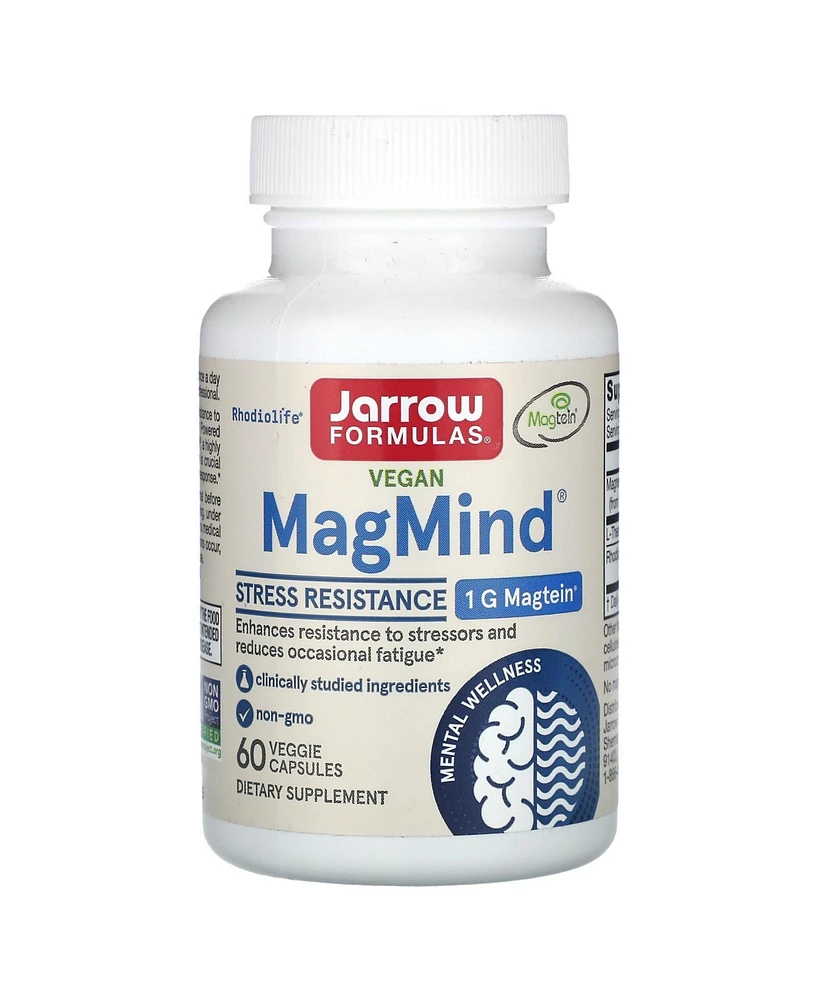 Jarrow Formulas Nutrition MagMind Stress Resistance