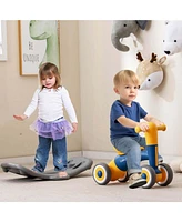 Costway 3 1 Rocking Horse with Detachable Balance Board and Height Adjustable Seat